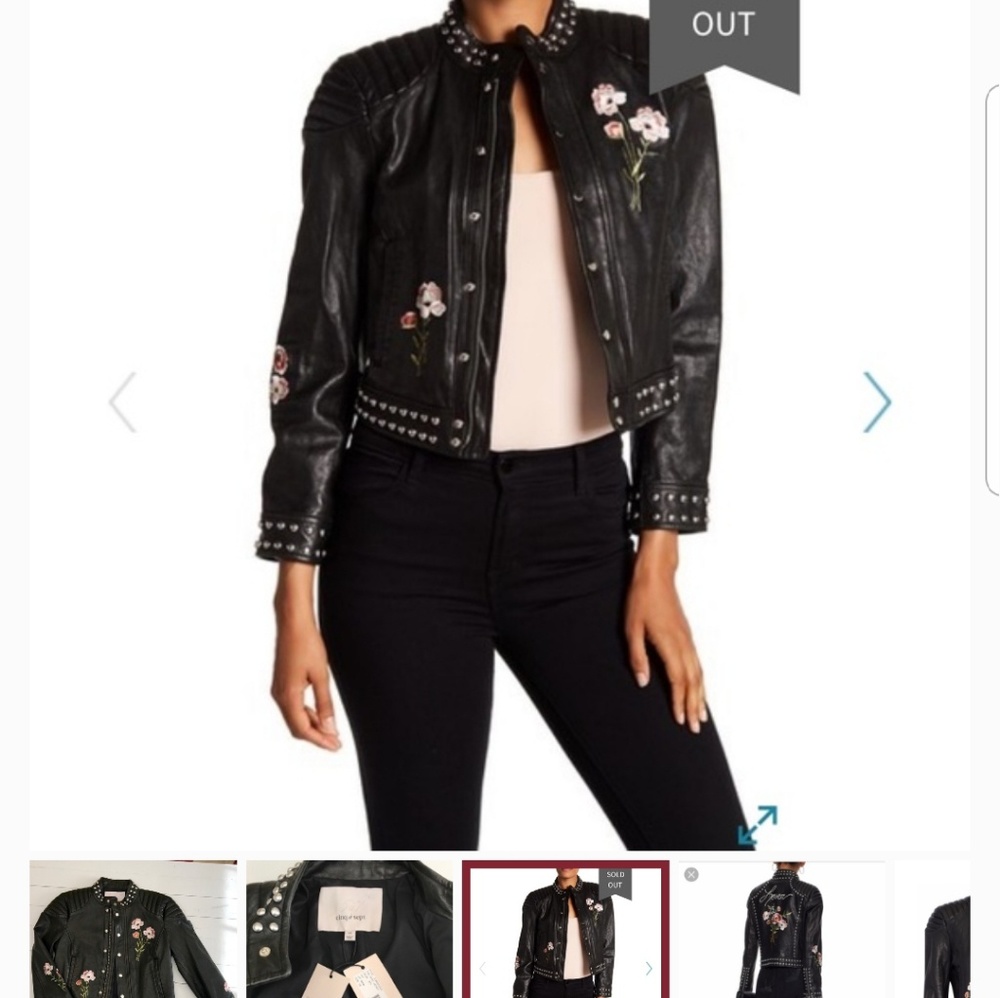 Cinq a Sept Kinu Moto Jacket